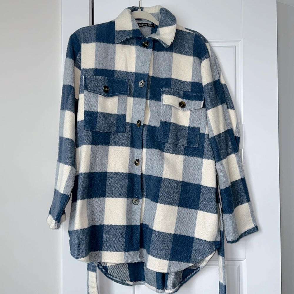 Blue Plaid Jacket